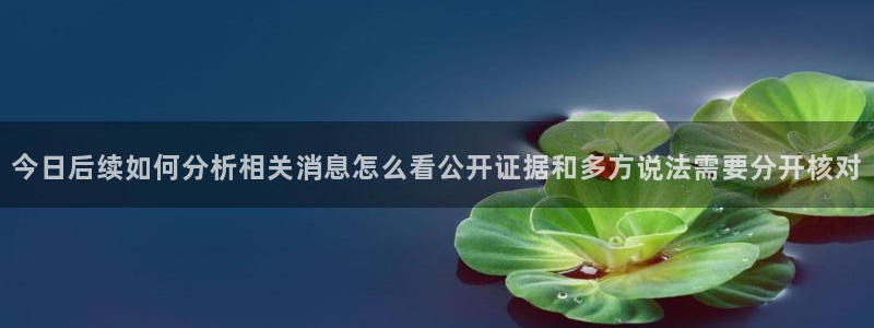 网络吃瓜:今日后续如何分析相关消息怎么看公开证据和多方说法需要分开核对